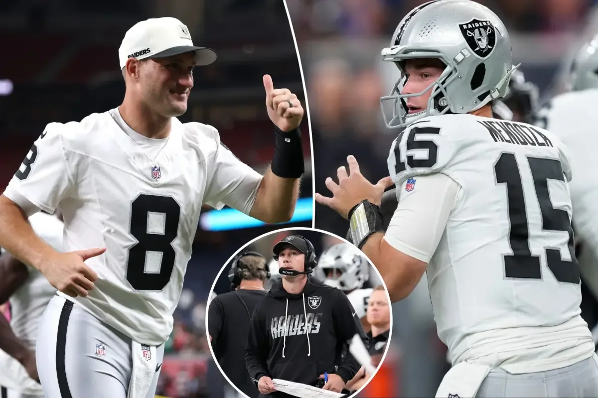 Raiders Stay Patient With Mendoza as Cousins Holds Starting Spot