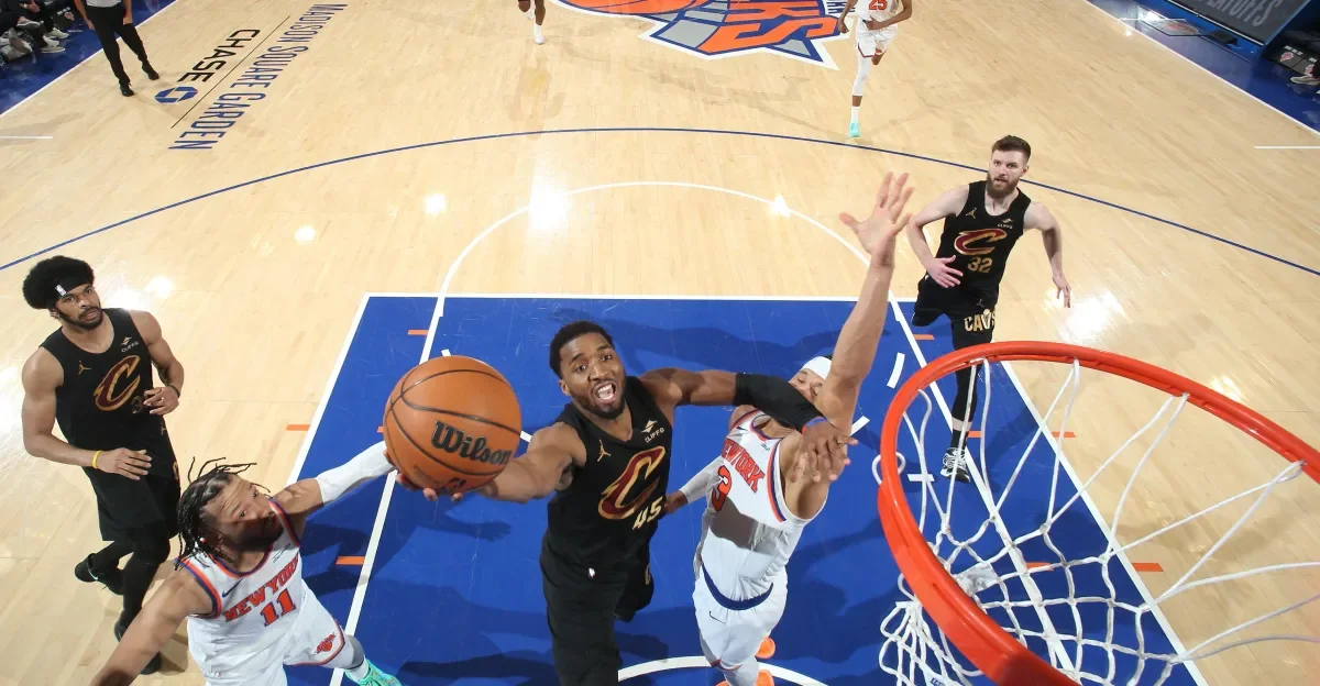 Knicks rally from 22-point hole to steal Game 1 in OT