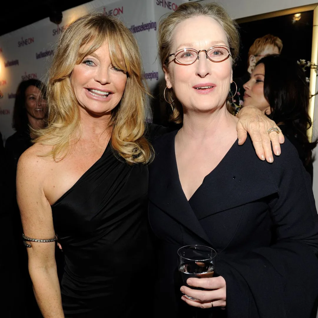Meryl Streep Reveals a 'Beef' With Goldie Hawn Over Lateness on Death Becomes Her Set